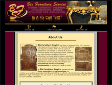Tablet Screenshot of bixfurnitureservice.com
